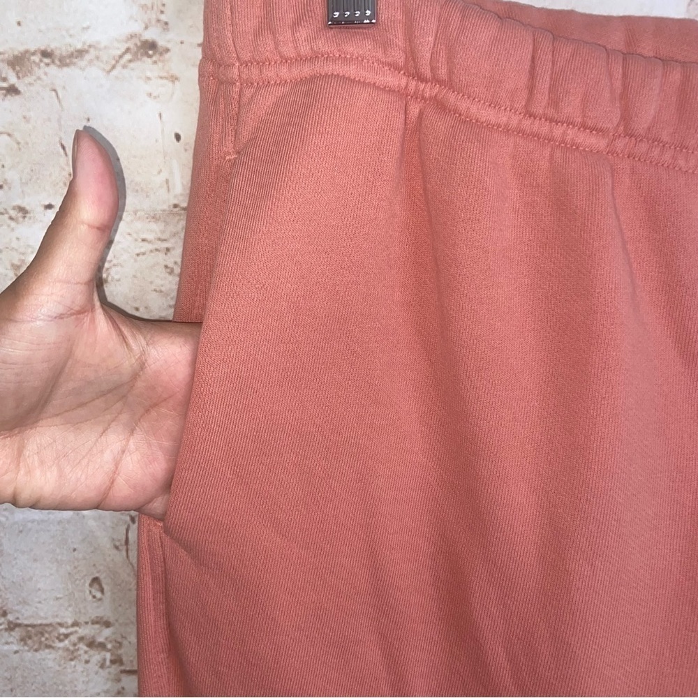 ATM French Terry Cotton Pocket Joggers In Flamingo Size Large NWT - Picture 4 of 7